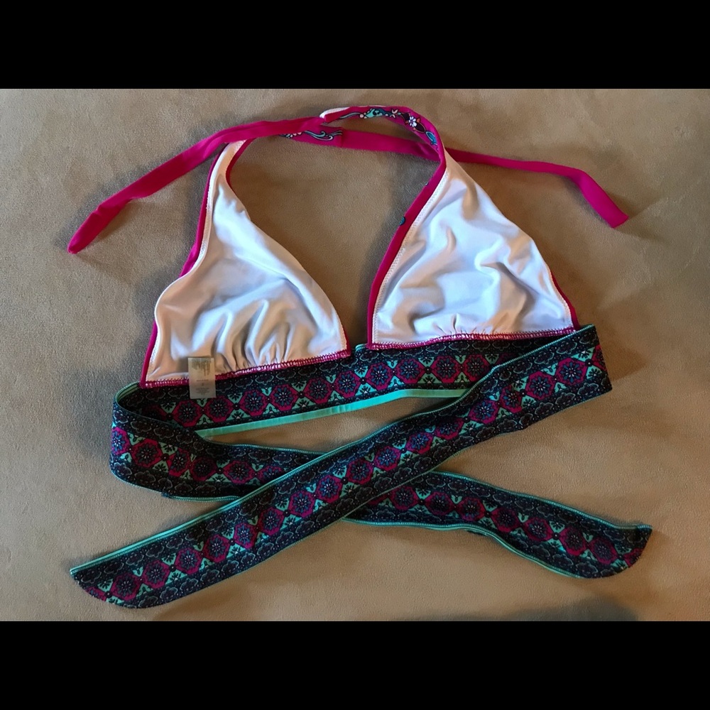 Victoria’s Secret Pink Paisley Boho Bikini Small - Picture 7 of 9